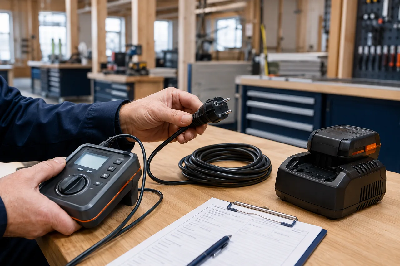 Elektrische Geräteprüfung im Gewerbe